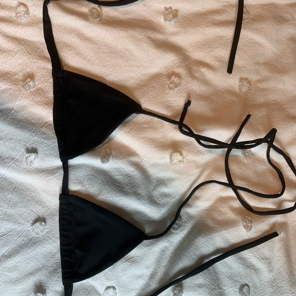 Mora brown bathing suit top